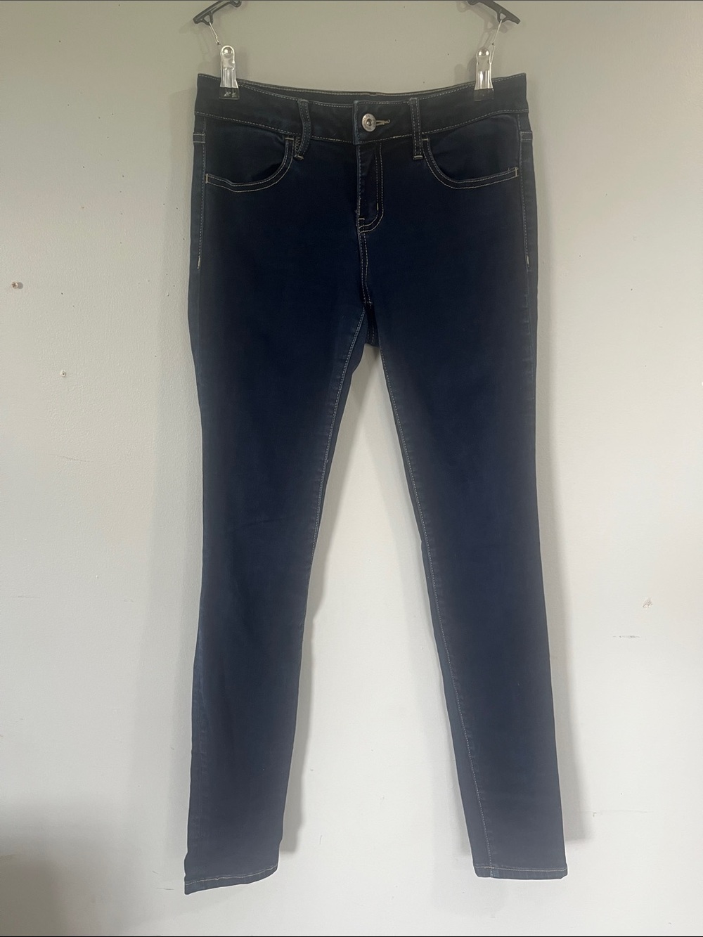 Warehouse One Slim High-Rise Women's Jeans in Dark Navy 31